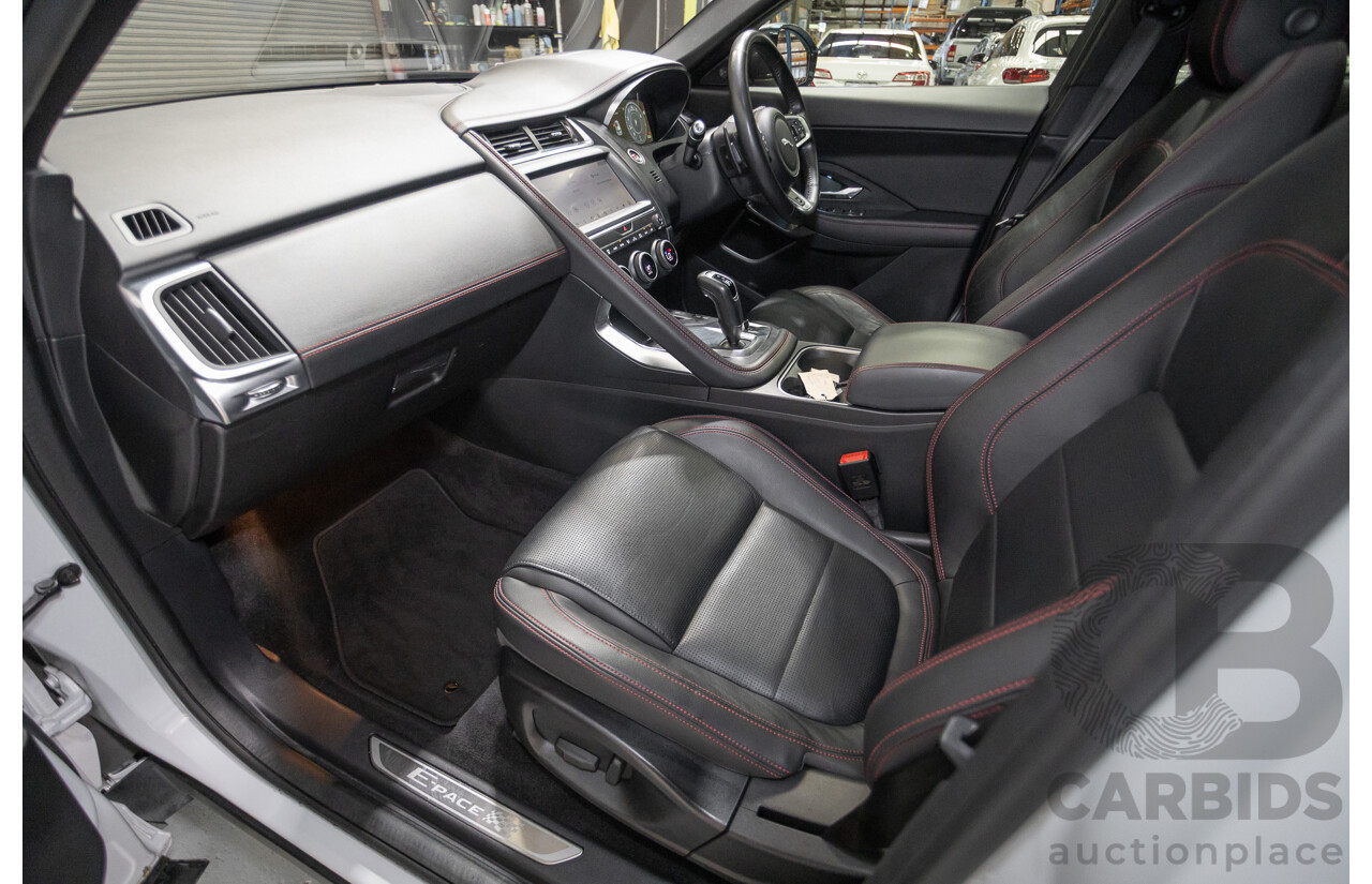 12/2020 Jaguar E-Pace P250 Chequered Flag (AWD) X540 MY20 4D Wagon Nak Yulong White Metallic Turbo 2.0L