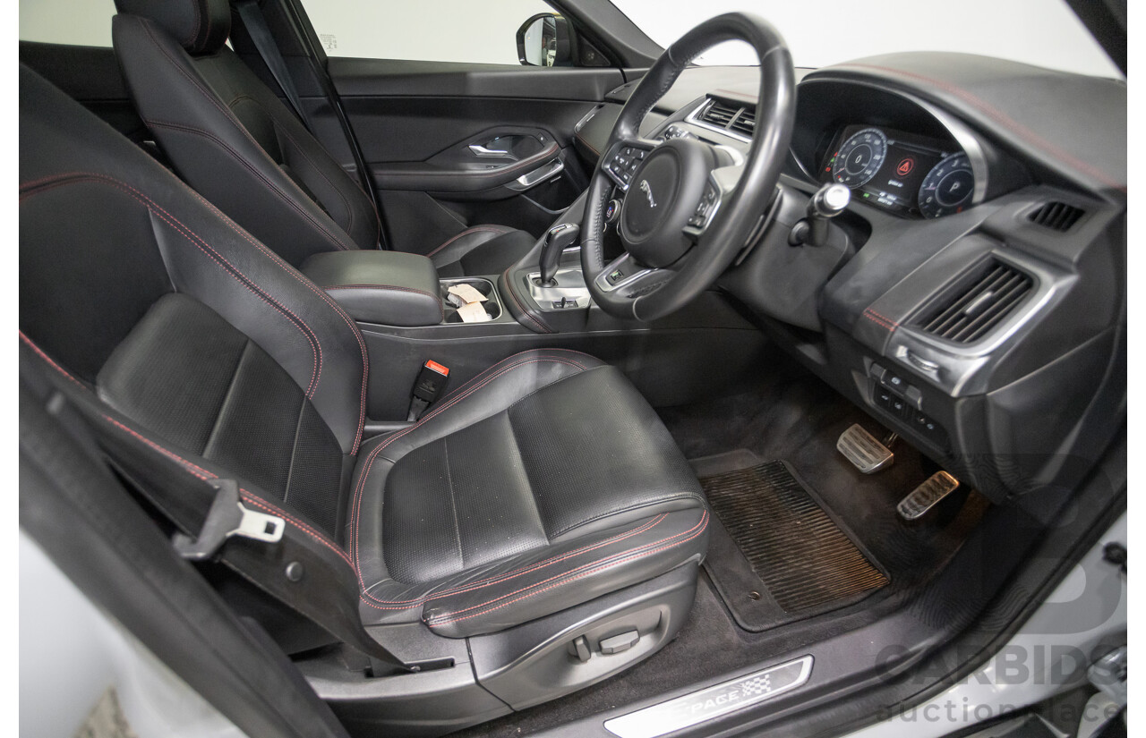 12/2020 Jaguar E-Pace P250 Chequered Flag (AWD) X540 MY20 4D Wagon Nak Yulong White Metallic Turbo 2.0L