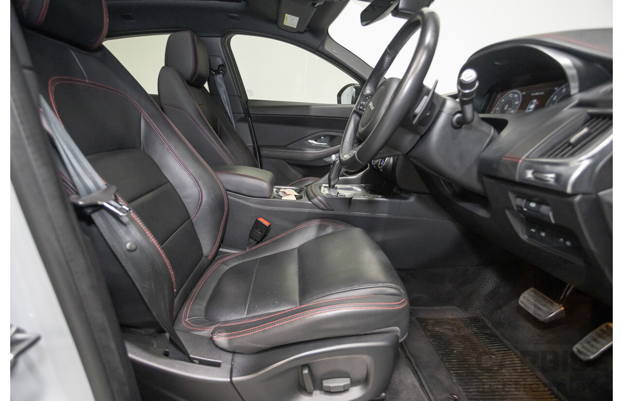 12/2020 Jaguar E-Pace P250 Chequered Flag (AWD) X540 MY20 4D Wagon Nak Yulong White Metallic Turbo 2.0L