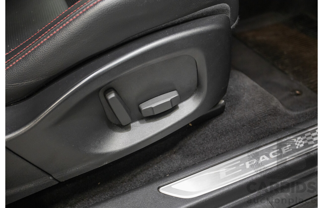 12/2020 Jaguar E-Pace P250 Chequered Flag (AWD) X540 MY20 4D Wagon Nak Yulong White Metallic Turbo 2.0L