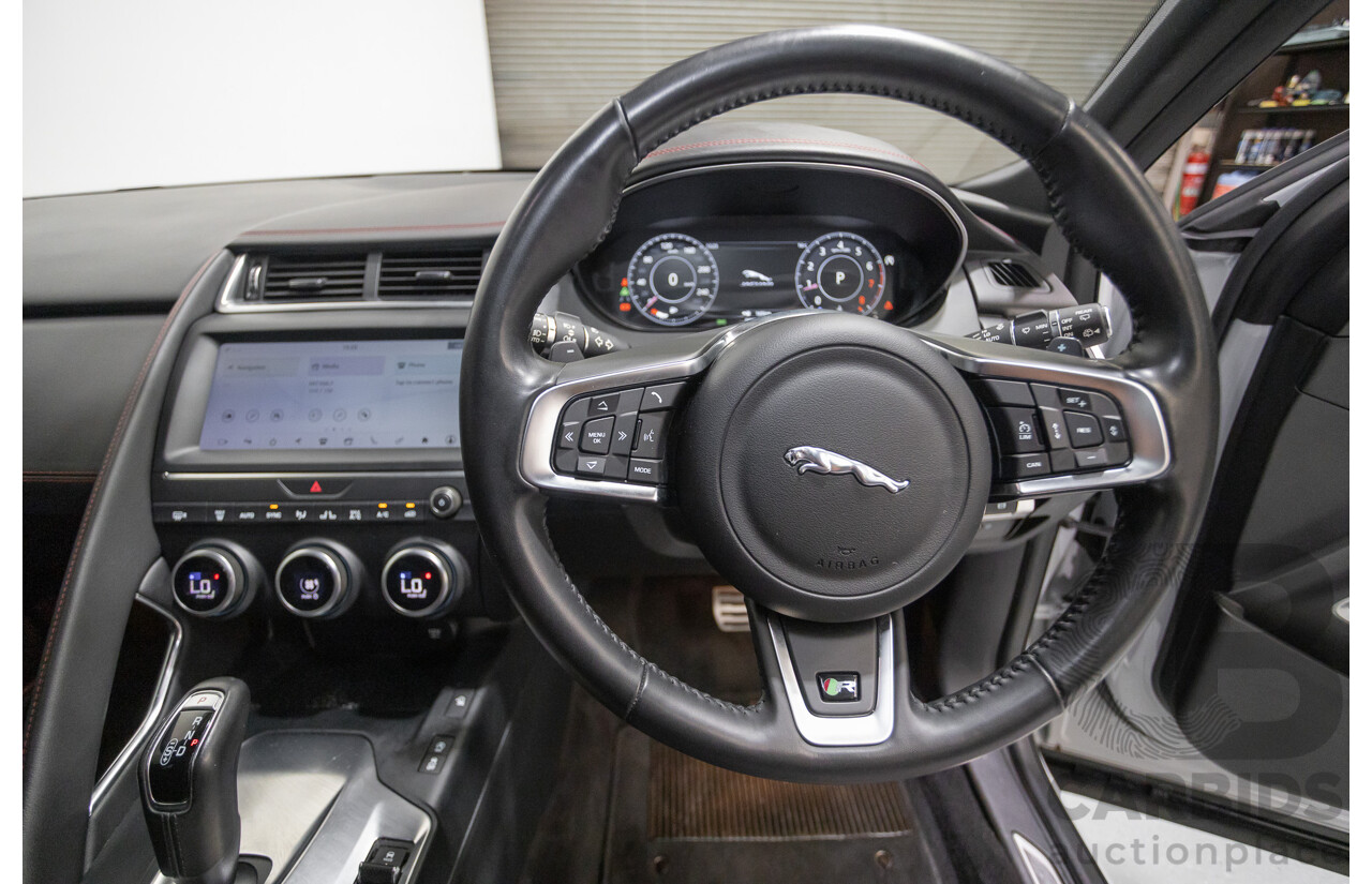 12/2020 Jaguar E-Pace P250 Chequered Flag (AWD) X540 MY20 4D Wagon Nak Yulong White Metallic Turbo 2.0L