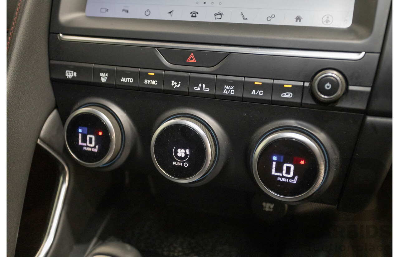 12/2020 Jaguar E-Pace P250 Chequered Flag (AWD) X540 MY20 4D Wagon Nak Yulong White Metallic Turbo 2.0L