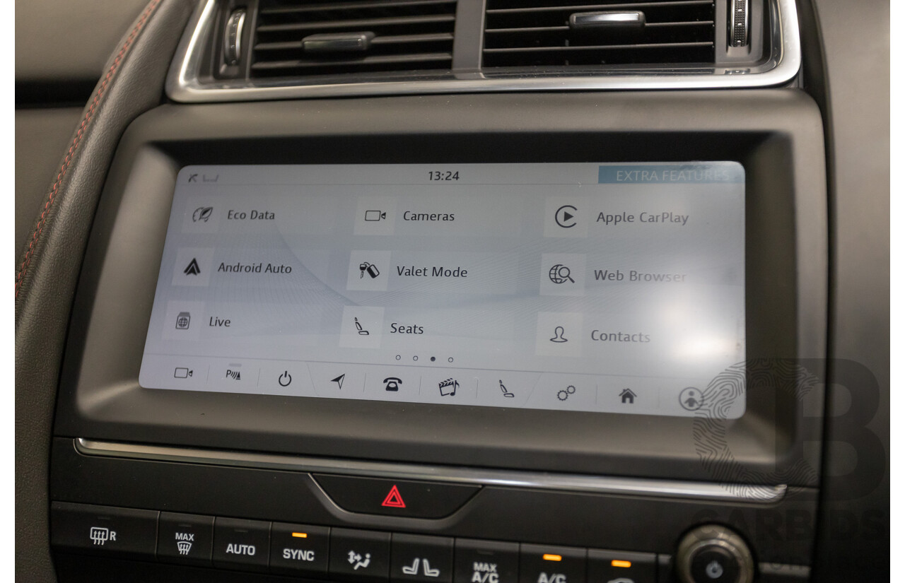 12/2020 Jaguar E-Pace P250 Chequered Flag (AWD) X540 MY20 4D Wagon Nak Yulong White Metallic Turbo 2.0L