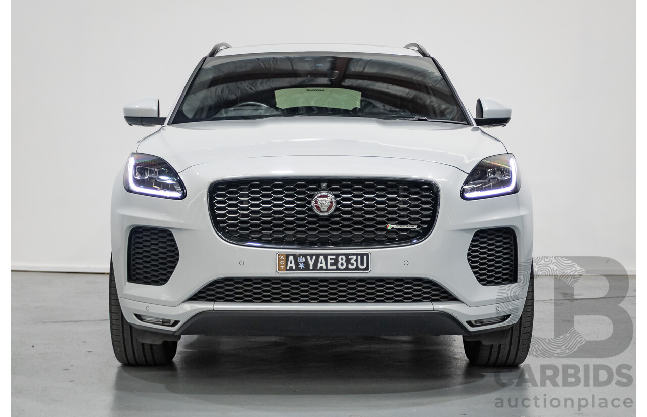 12/2020 Jaguar E-Pace P250 Chequered Flag (AWD) X540 MY20 4D Wagon Nak Yulong White Metallic Turbo 2.0L