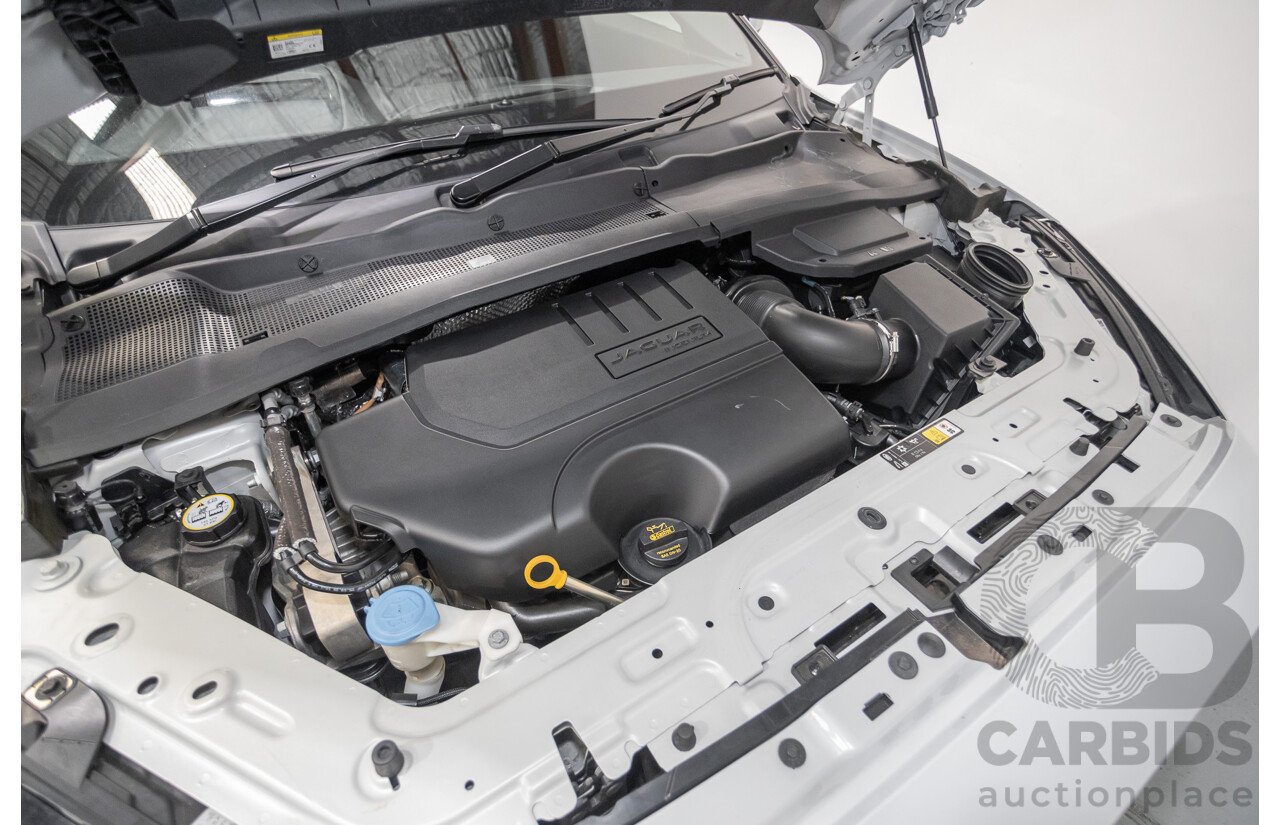 12/2020 Jaguar E-Pace P250 Chequered Flag (AWD) X540 MY20 4D Wagon Nak Yulong White Metallic Turbo 2.0L