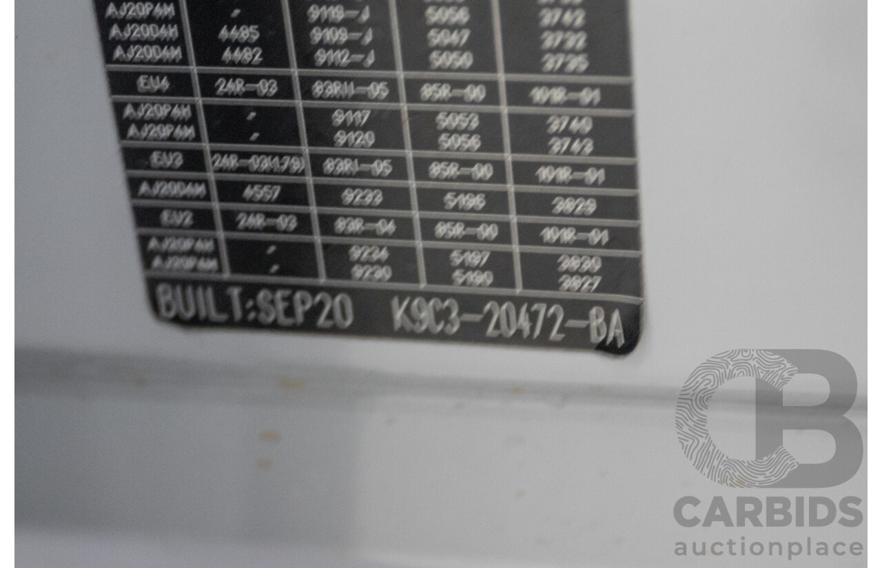 12/2020 Jaguar E-Pace P250 Chequered Flag (AWD) X540 MY20 4D Wagon Nak Yulong White Metallic Turbo 2.0L