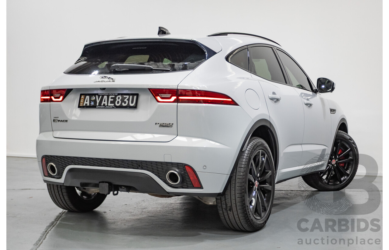 12/2020 Jaguar E-Pace P250 Chequered Flag (AWD) X540 MY20 4D Wagon Nak Yulong White Metallic Turbo 2.0L