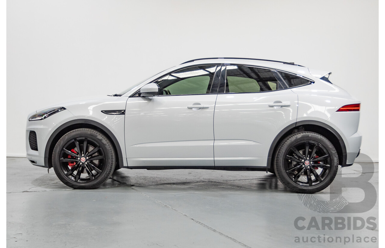 12/2020 Jaguar E-Pace P250 Chequered Flag (AWD) X540 MY20 4D Wagon Nak Yulong White Metallic Turbo 2.0L