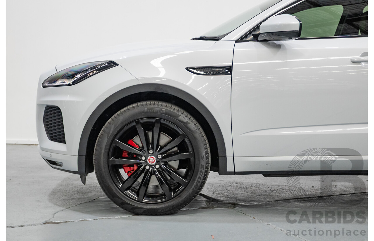 12/2020 Jaguar E-Pace P250 Chequered Flag (AWD) X540 MY20 4D Wagon Nak Yulong White Metallic Turbo 2.0L