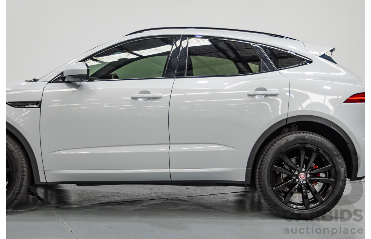 12/2020 Jaguar E-Pace P250 Chequered Flag (AWD) X540 MY20 4D Wagon Nak Yulong White Metallic Turbo 2.0L