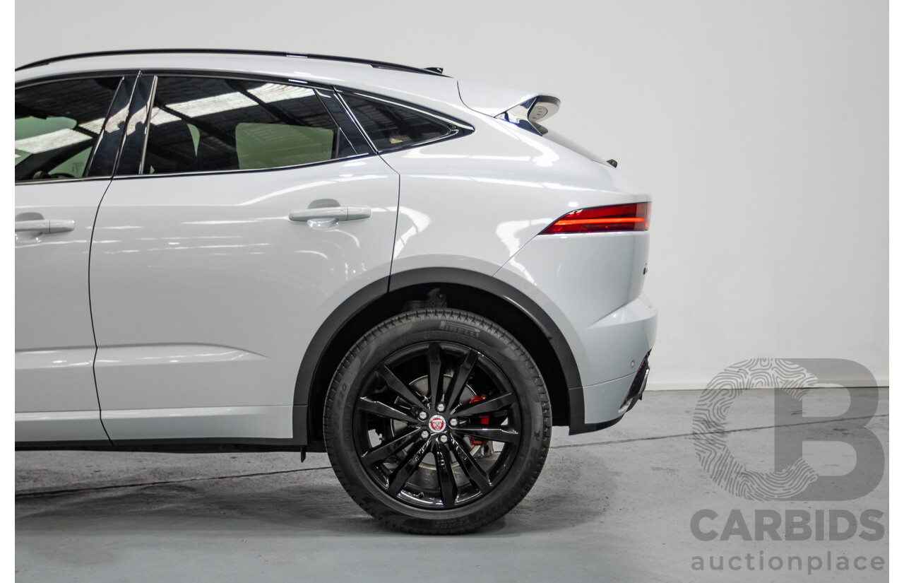 12/2020 Jaguar E-Pace P250 Chequered Flag (AWD) X540 MY20 4D Wagon Nak Yulong White Metallic Turbo 2.0L