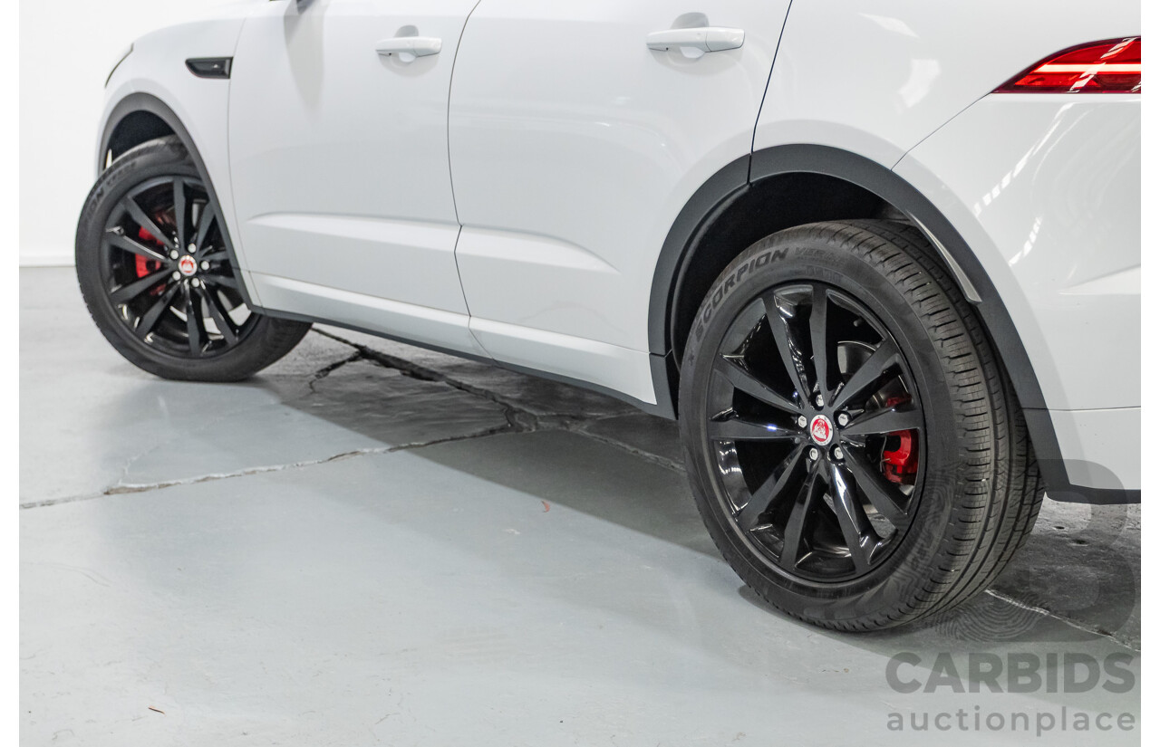 12/2020 Jaguar E-Pace P250 Chequered Flag (AWD) X540 MY20 4D Wagon Nak Yulong White Metallic Turbo 2.0L