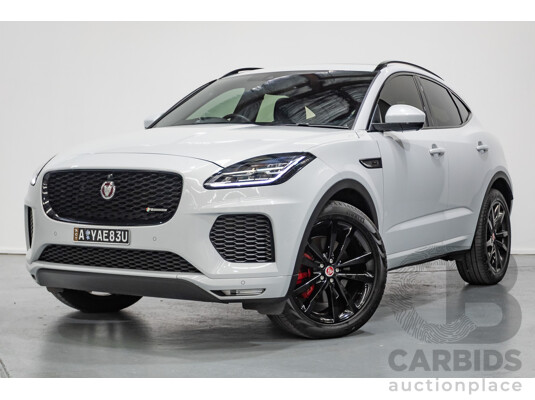 12/2020 Jaguar E-Pace P250 Chequered Flag (AWD) X540 MY20 4D Wagon Nak Yulong White Metallic Turbo 2.0L