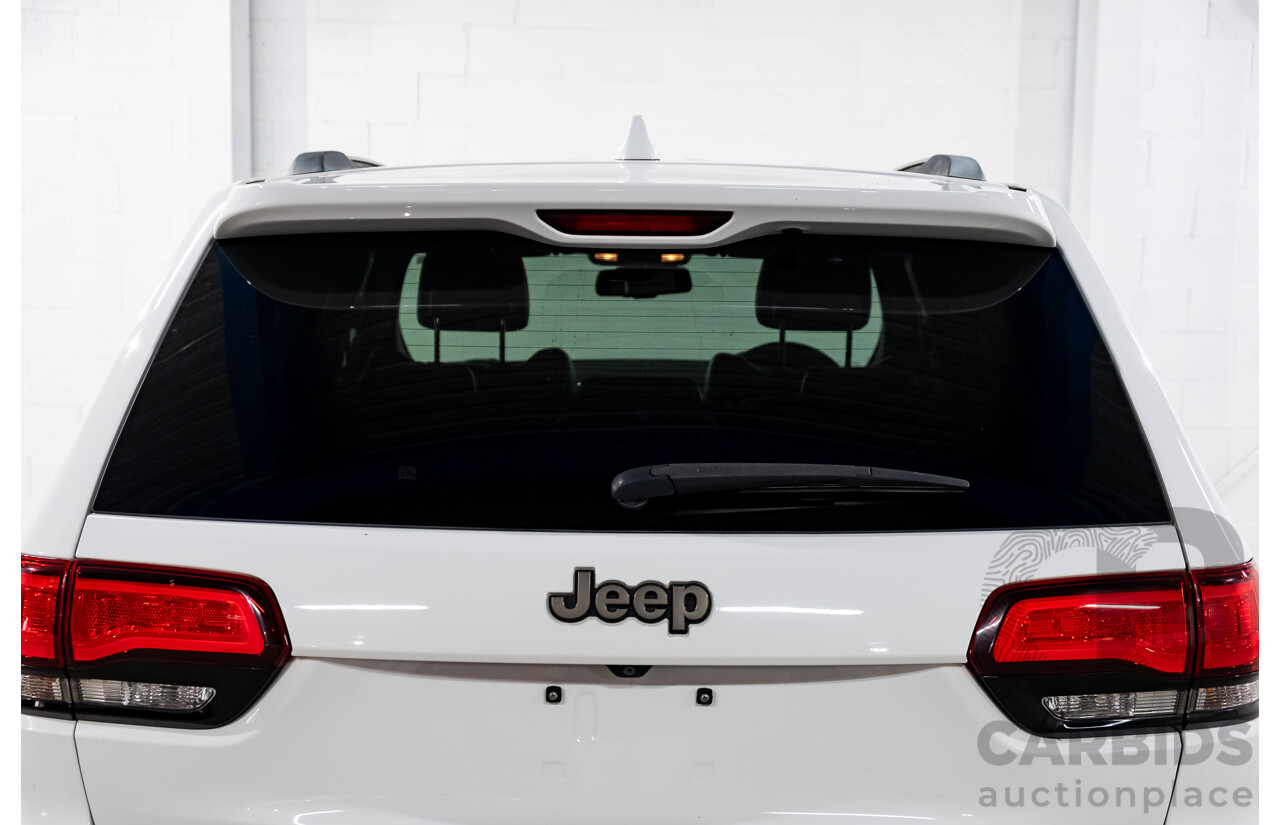 07/2016 Jeep Grand Cherokee 75th Anniversary (4x4) 4x4 WK MY16 4D Wagon Bright White 3.6L