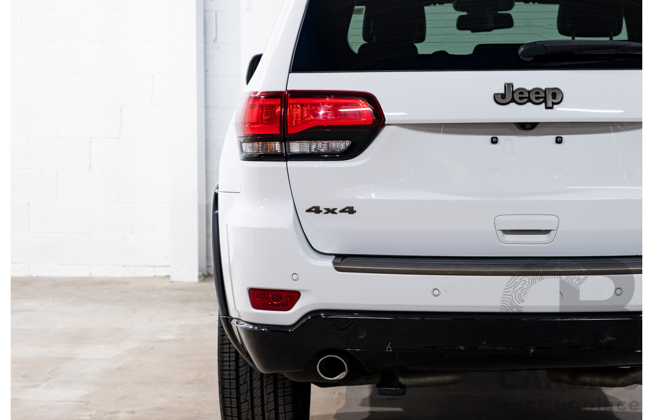 07/2016 Jeep Grand Cherokee 75th Anniversary (4x4) 4x4 WK MY16 4D Wagon Bright White 3.6L
