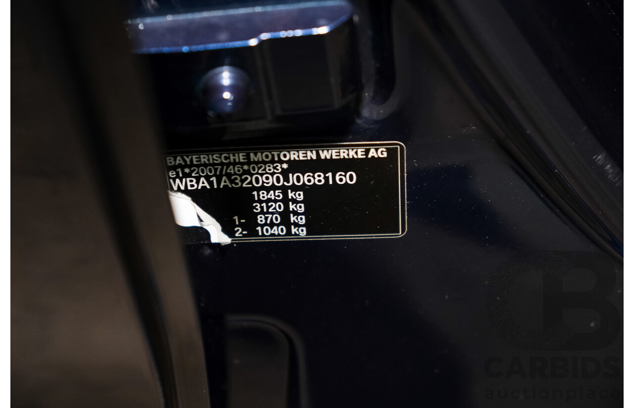 10/2012 BMW 118i F20 5d Hatchback Tiefsee Blue Metallic Turbo 1.6L