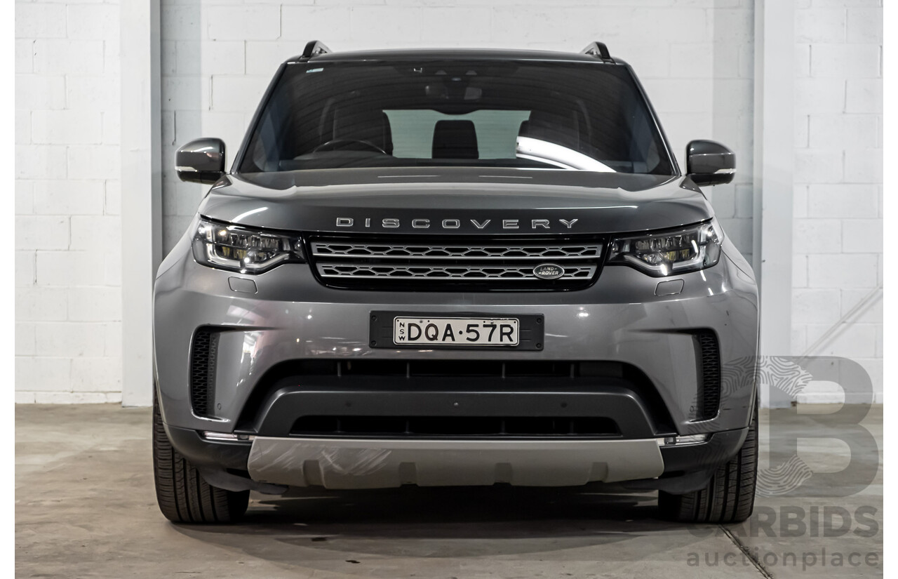 07/2017 Land Rover Discovery SD4 HSE Luxury (4WD) MY17 4D Wagon Ammonite Grey Metallic Turbo Diesel 2.0L - 7 Seater