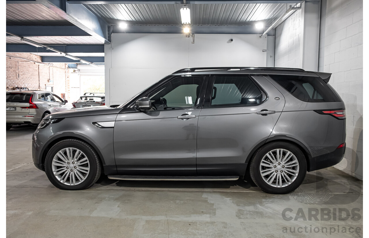 07/2017 Land Rover Discovery SD4 HSE Luxury (4WD) MY17 4D Wagon Ammonite Grey Metallic Turbo Diesel 2.0L - 7 Seater