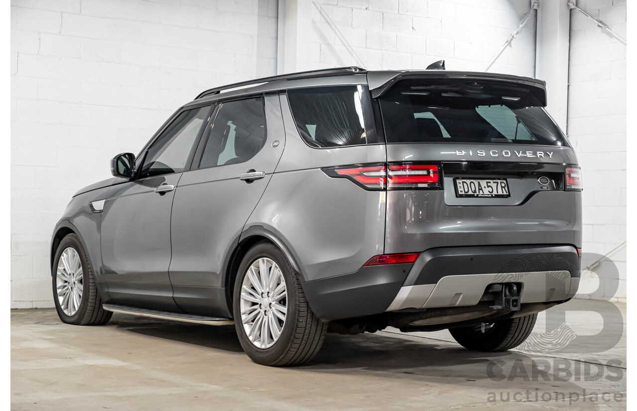 07/2017 Land Rover Discovery SD4 HSE Luxury (4WD) MY17 4D Wagon Ammonite Grey Metallic Turbo Diesel 2.0L - 7 Seater