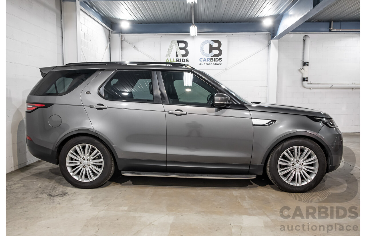 07/2017 Land Rover Discovery SD4 HSE Luxury (4WD) MY17 4D Wagon Ammonite Grey Metallic Turbo Diesel 2.0L - 7 Seater