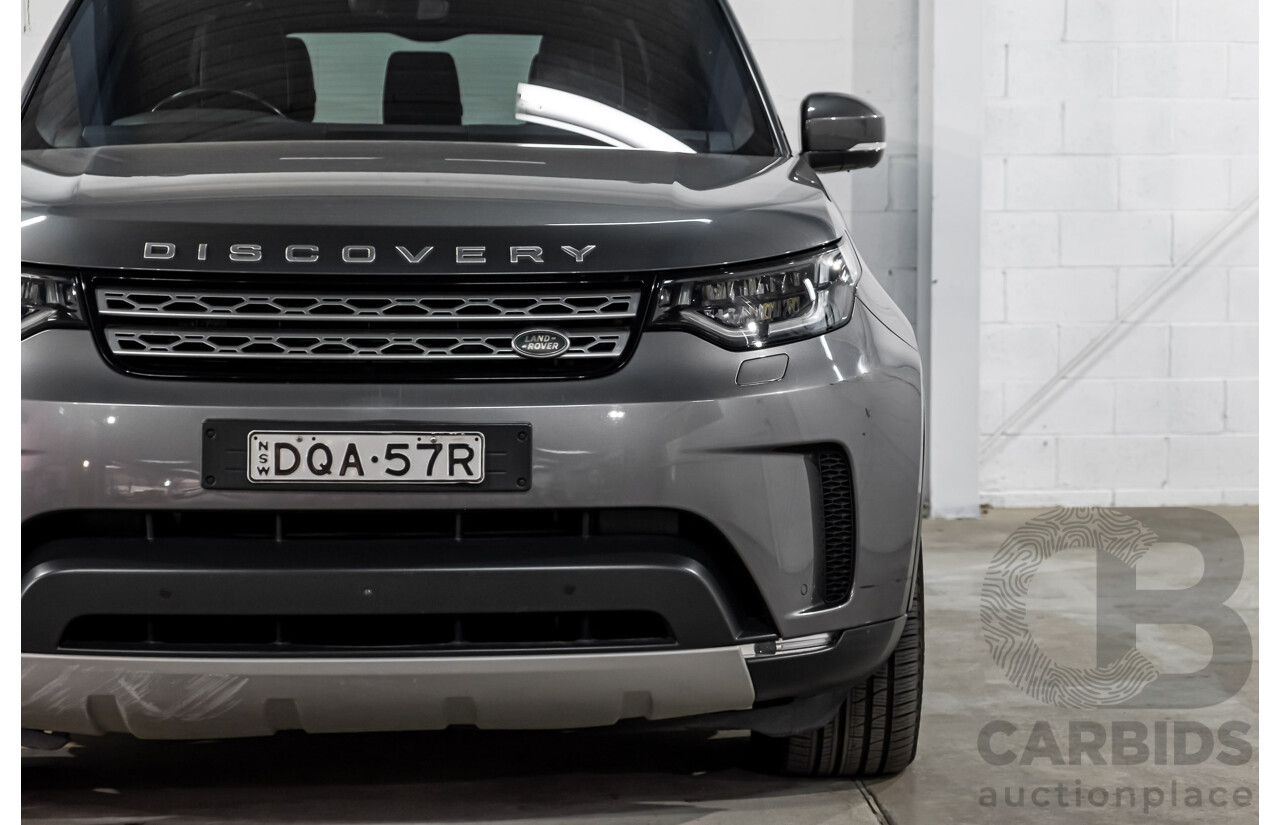 07/2017 Land Rover Discovery SD4 HSE Luxury (4WD) MY17 4D Wagon Ammonite Grey Metallic Turbo Diesel 2.0L - 7 Seater