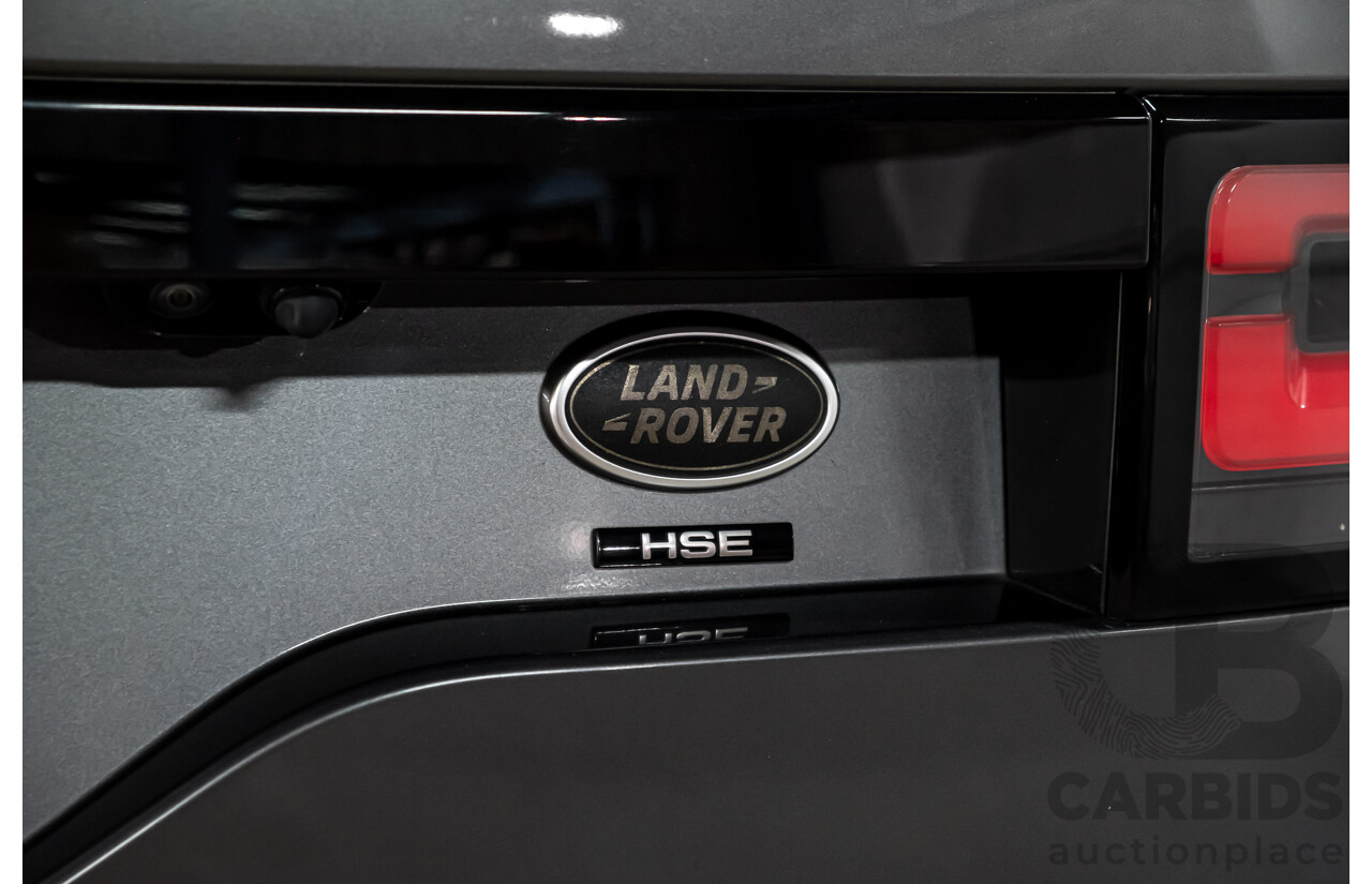 07/2017 Land Rover Discovery SD4 HSE Luxury (4WD) MY17 4D Wagon Ammonite Grey Metallic Turbo Diesel 2.0L - 7 Seater