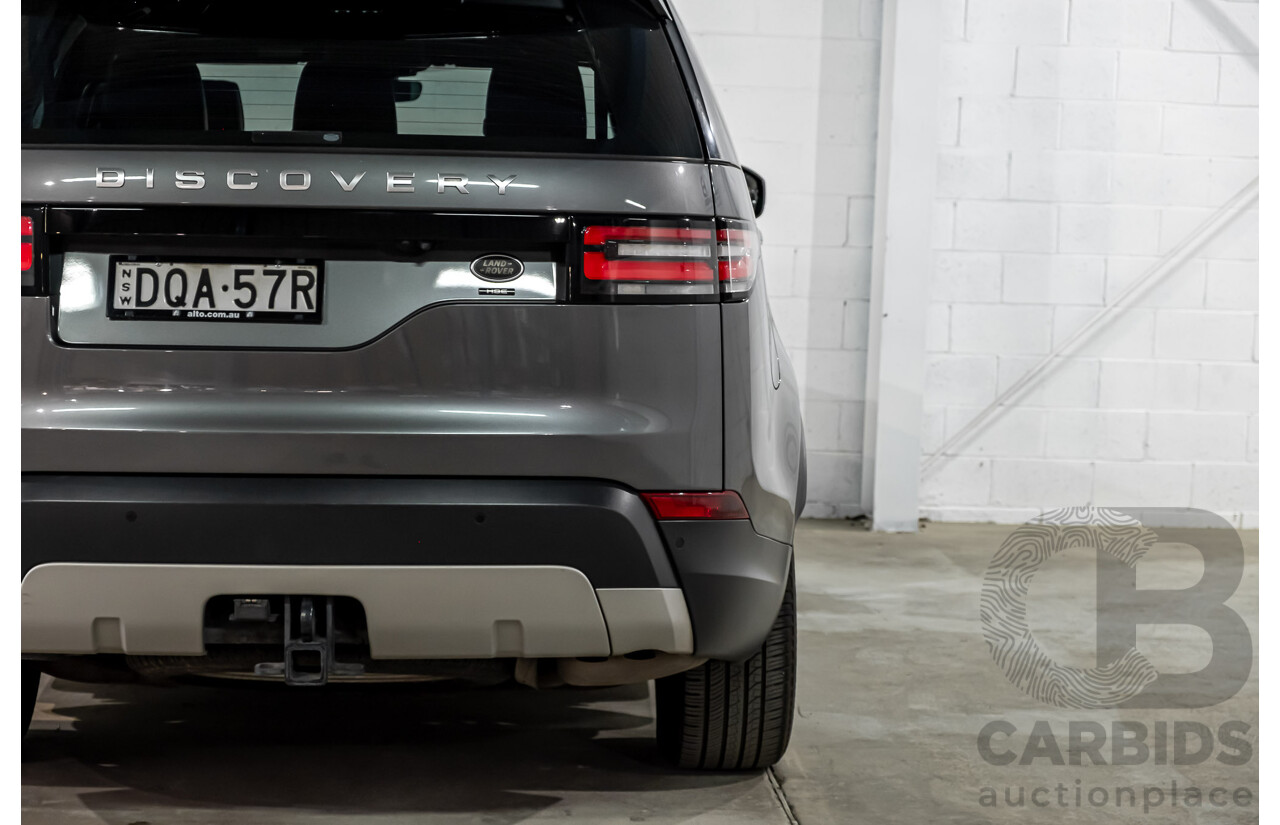 07/2017 Land Rover Discovery SD4 HSE Luxury (4WD) MY17 4D Wagon Ammonite Grey Metallic Turbo Diesel 2.0L - 7 Seater