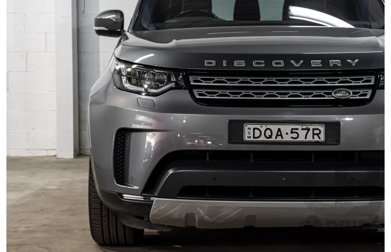 07/2017 Land Rover Discovery SD4 HSE Luxury (4WD) MY17 4D Wagon Ammonite Grey Metallic Turbo Diesel 2.0L - 7 Seater
