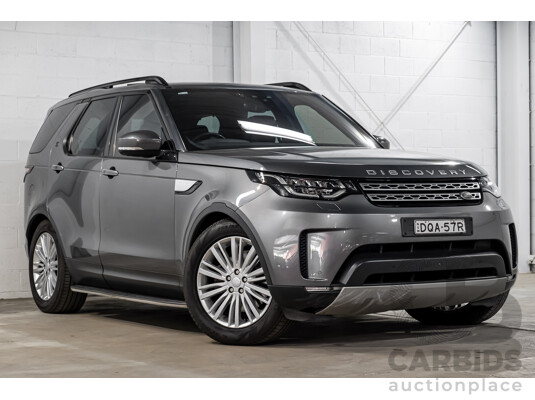 07/2017 Land Rover Discovery SD4 HSE Luxury (4WD) MY17 4D Wagon Ammonite Grey Metallic Turbo Diesel 2.0L - 7 Seater