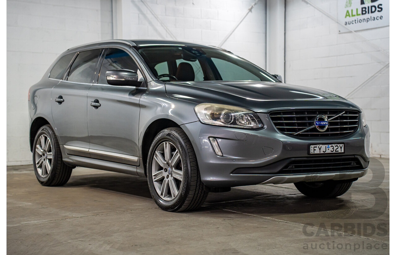 01/2016 Volvo XC60 D4 Luxury (AWD) DZ MY16 4d Wagon Osmium Grey Metallic Turbo Diesel 2.4L