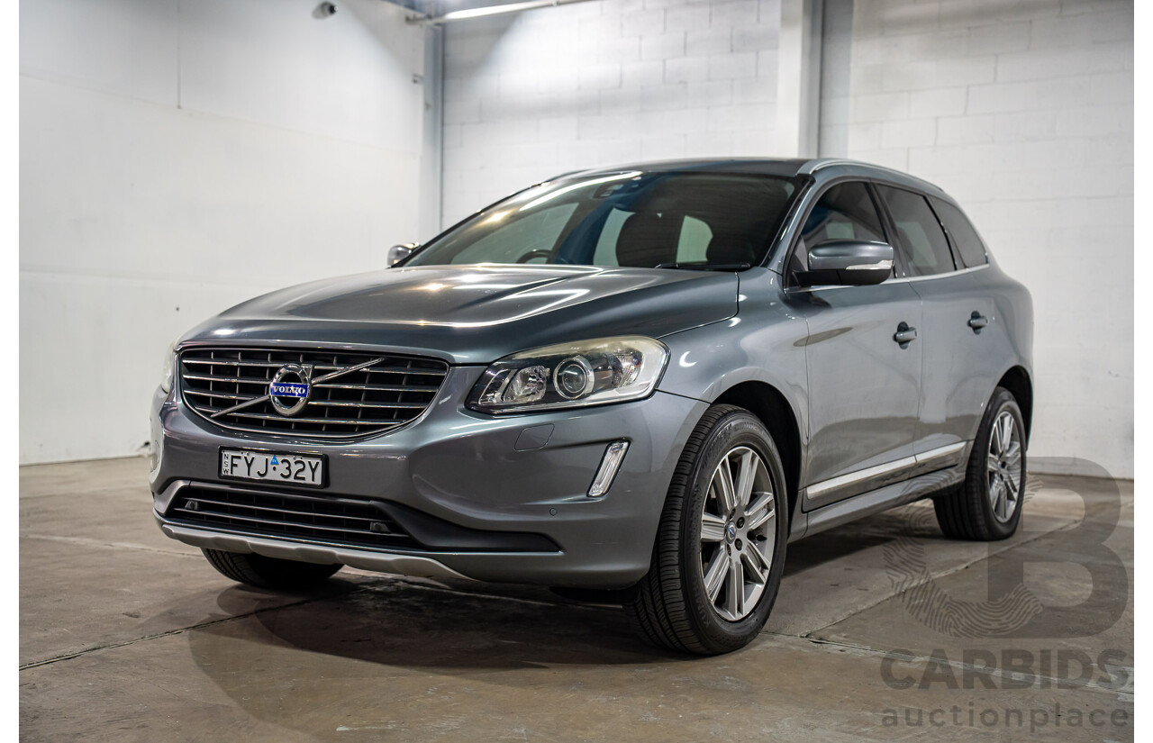 01/2016 Volvo XC60 D4 Luxury (AWD) DZ MY16 4d Wagon Osmium Grey Metallic Turbo Diesel 2.4L