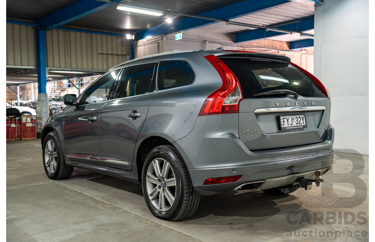 01/2016 Volvo XC60 D4 Luxury (AWD) DZ MY16 4d Wagon Osmium Grey Metallic Turbo Diesel 2.4L