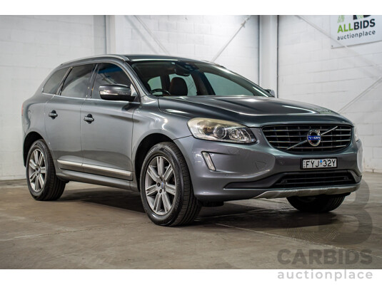 01/2016 Volvo XC60 D4 Luxury (AWD) DZ MY16 4d Wagon Osmium Grey Metallic Turbo Diesel 2.4L