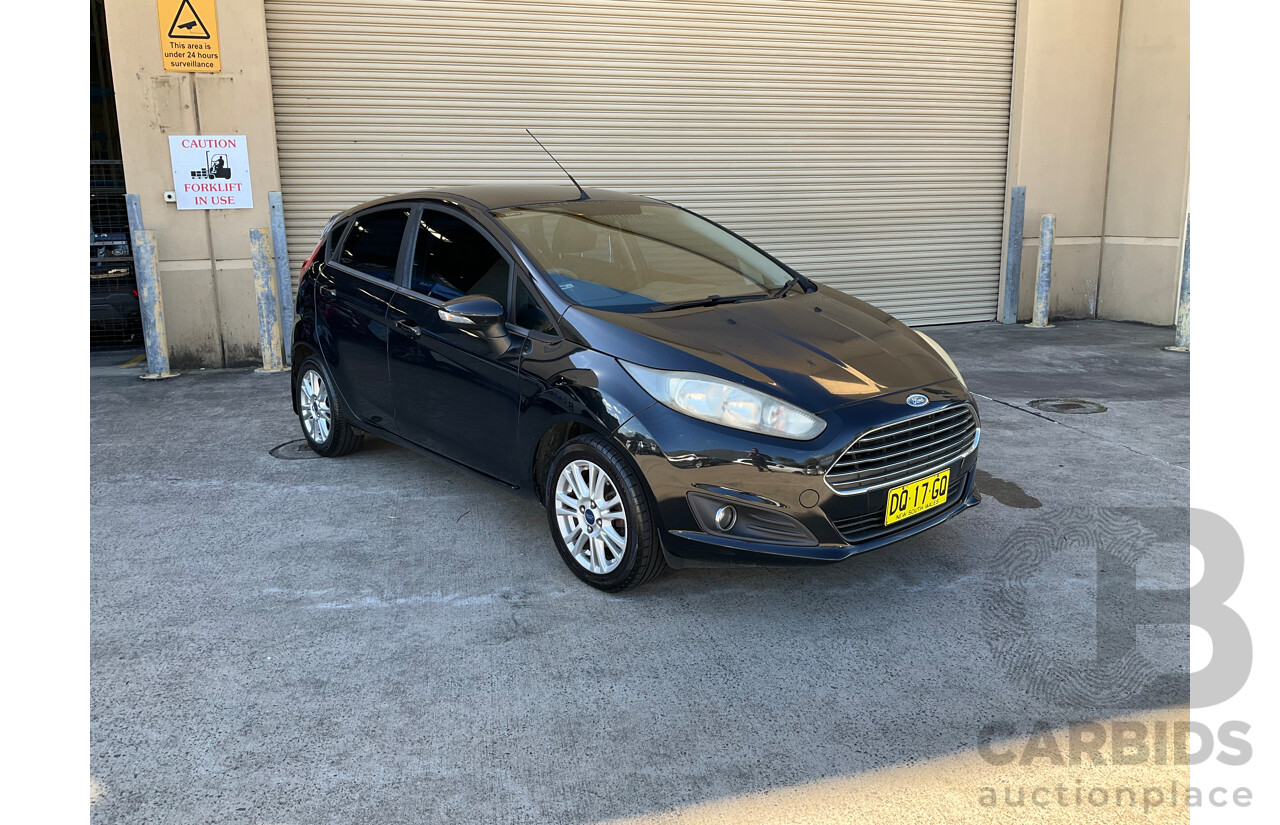 11/2014 Ford Fiesta Trend WZ 5d Hatchback Black 1.5L