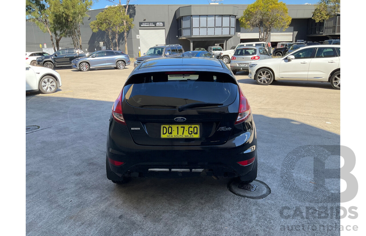 11/2014 Ford Fiesta Trend WZ 5d Hatchback Black 1.5L