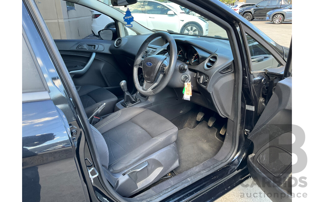 11/2014 Ford Fiesta Trend WZ 5d Hatchback Black 1.5L