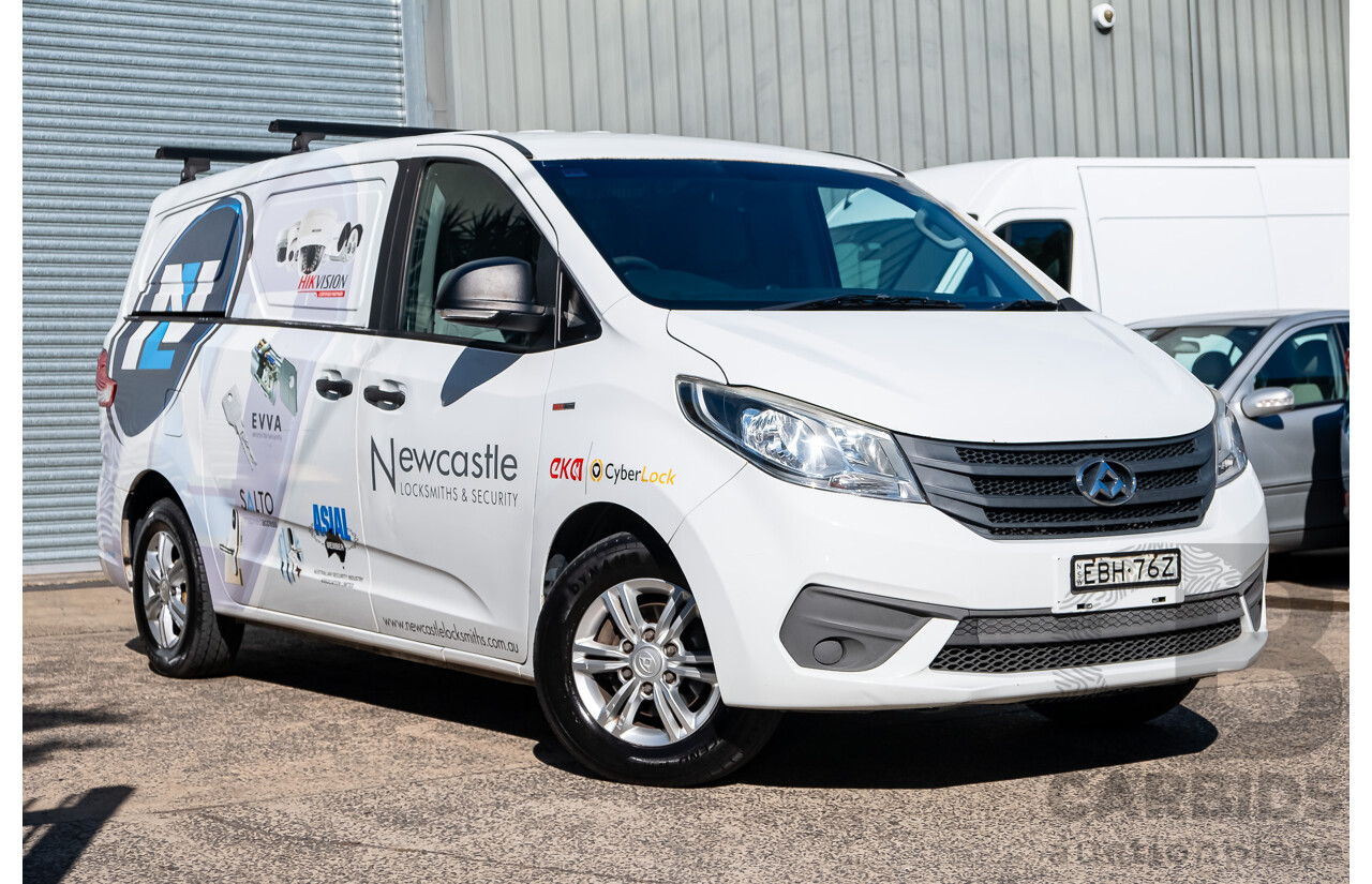 01/2019 LDV G10 SV7V (FWD) Van White Turbo Diesel 1.9L