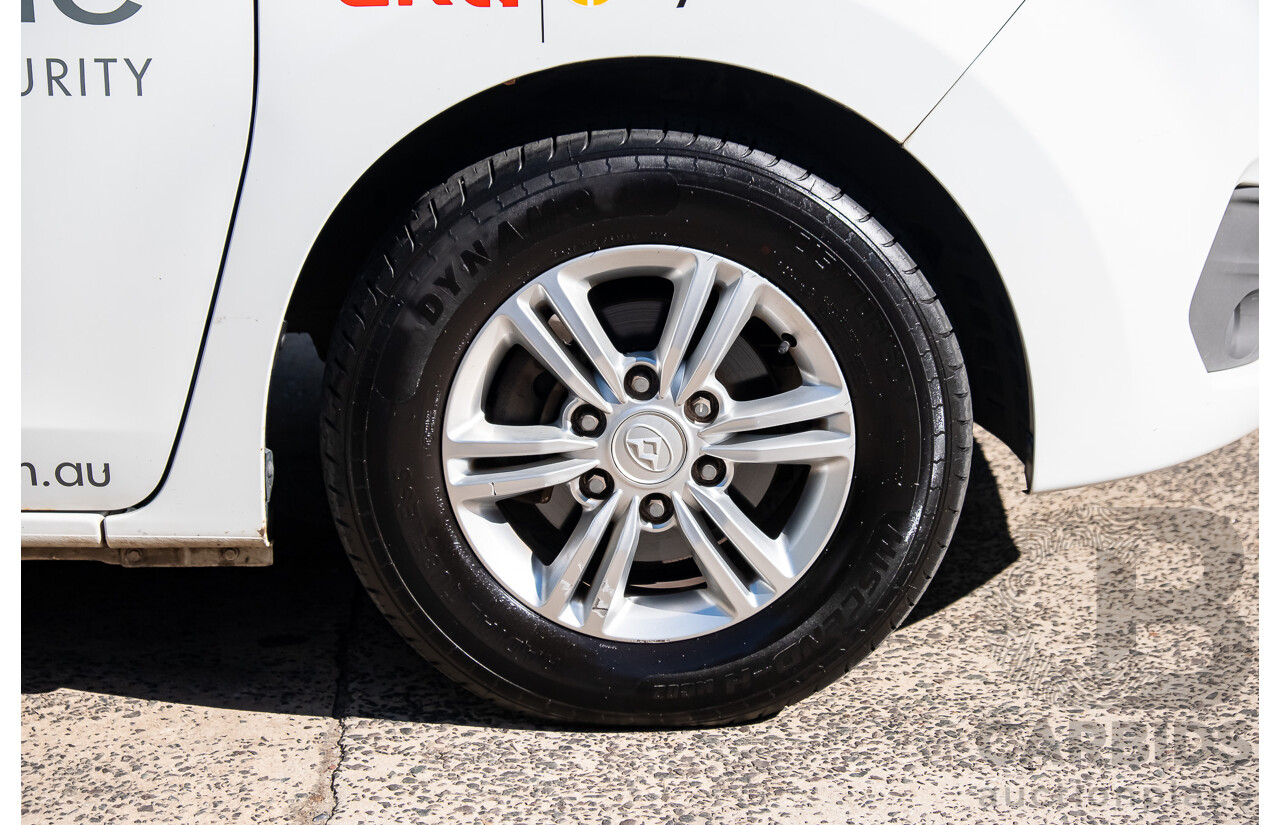 01/2019 LDV G10 SV7V (FWD) Van White Turbo Diesel 1.9L