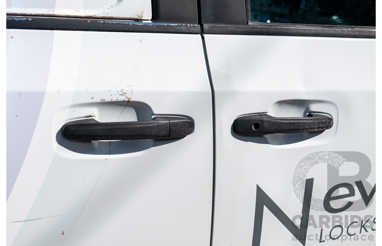 01/2019 LDV G10 SV7V (FWD) Van White Turbo Diesel 1.9L