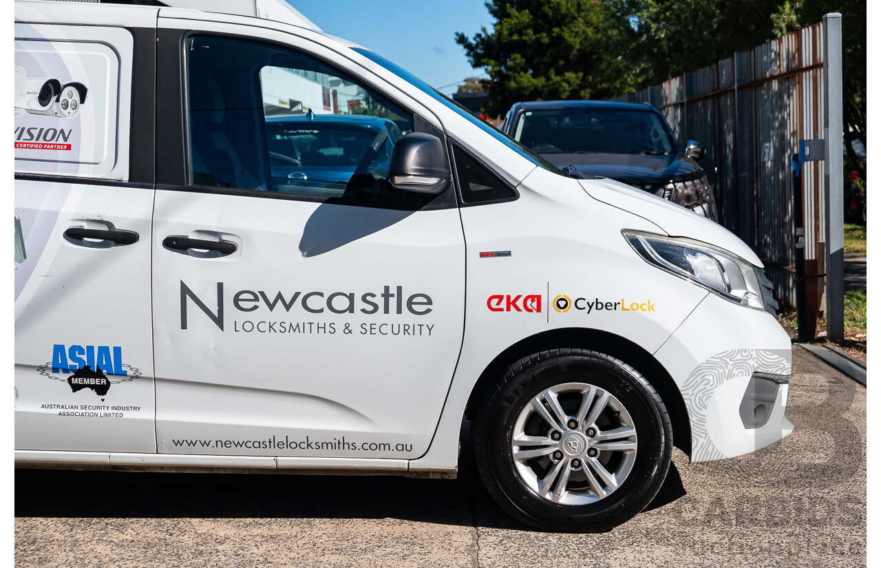 01/2019 LDV G10 SV7V (FWD) Van White Turbo Diesel 1.9L