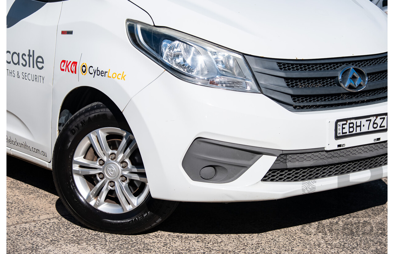 01/2019 LDV G10 SV7V (FWD) Van White Turbo Diesel 1.9L