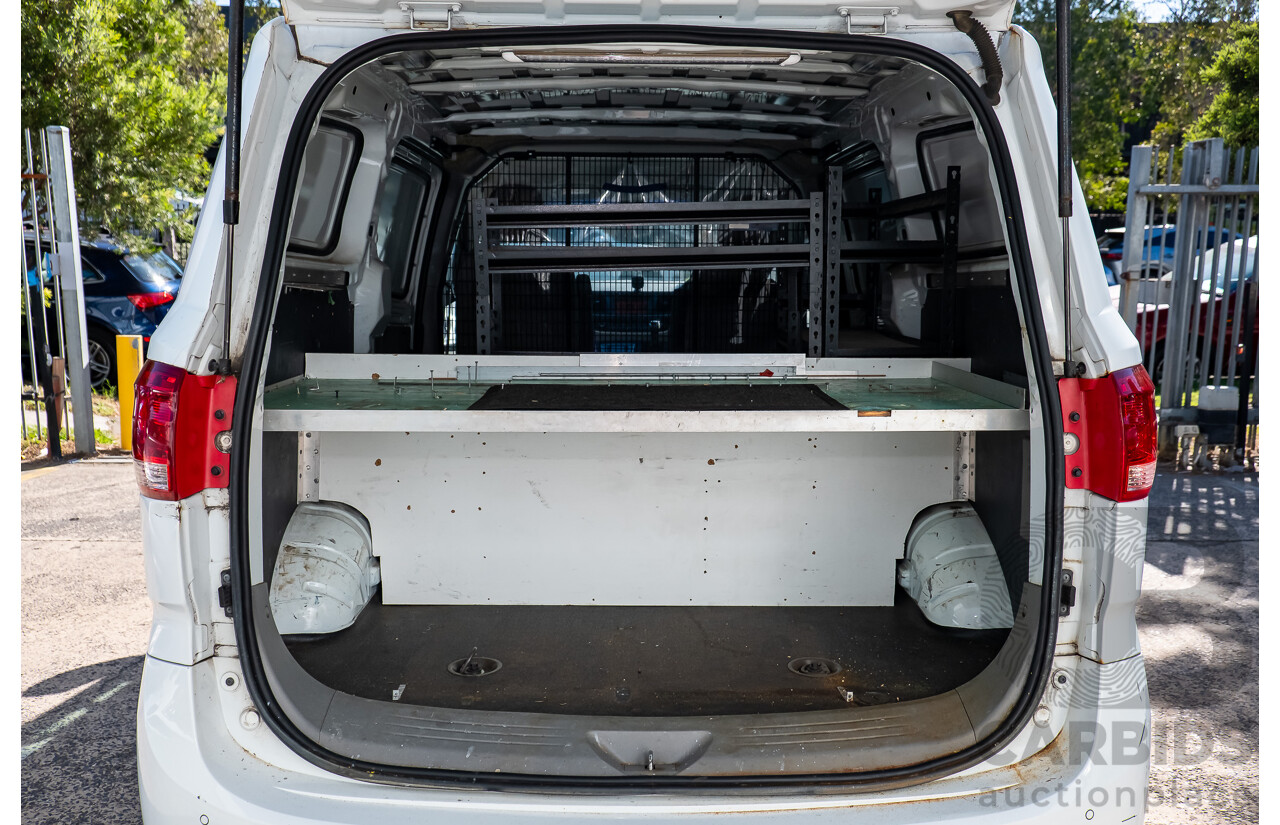 01/2019 LDV G10 SV7V (FWD) Van White Turbo Diesel 1.9L