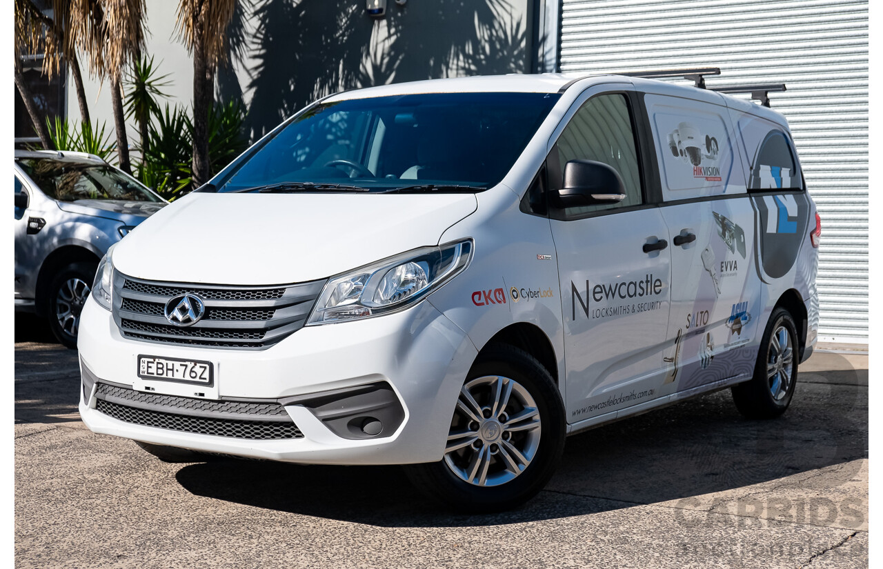 01/2019 LDV G10 SV7V (FWD) Van White Turbo Diesel 1.9L