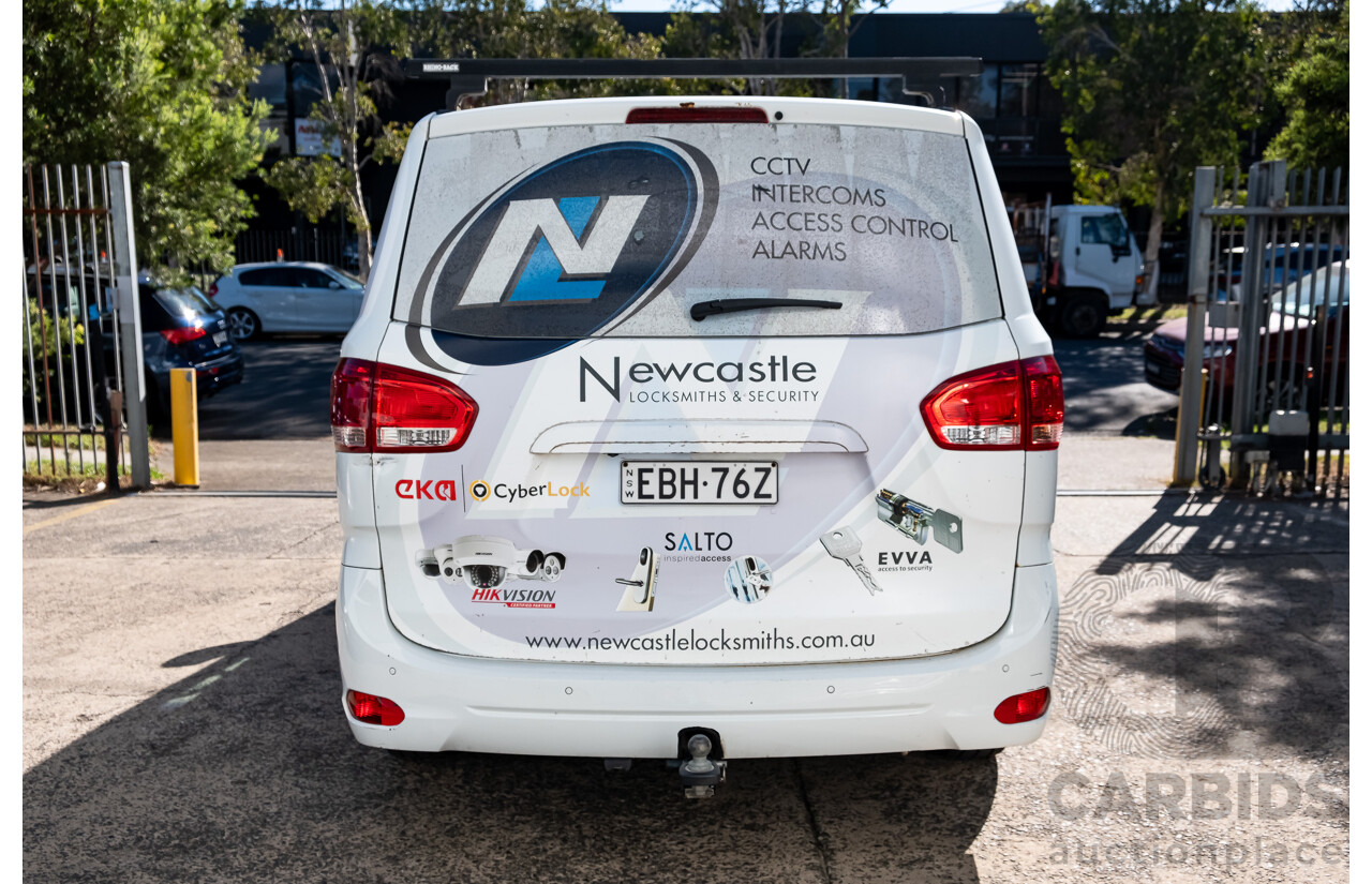 01/2019 LDV G10 SV7V (FWD) Van White Turbo Diesel 1.9L