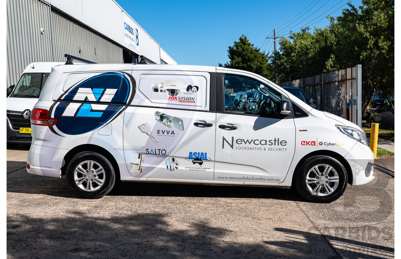01/2019 LDV G10 SV7V (FWD) Van White Turbo Diesel 1.9L
