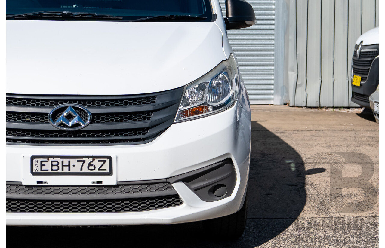 01/2019 LDV G10 SV7V (FWD) Van White Turbo Diesel 1.9L