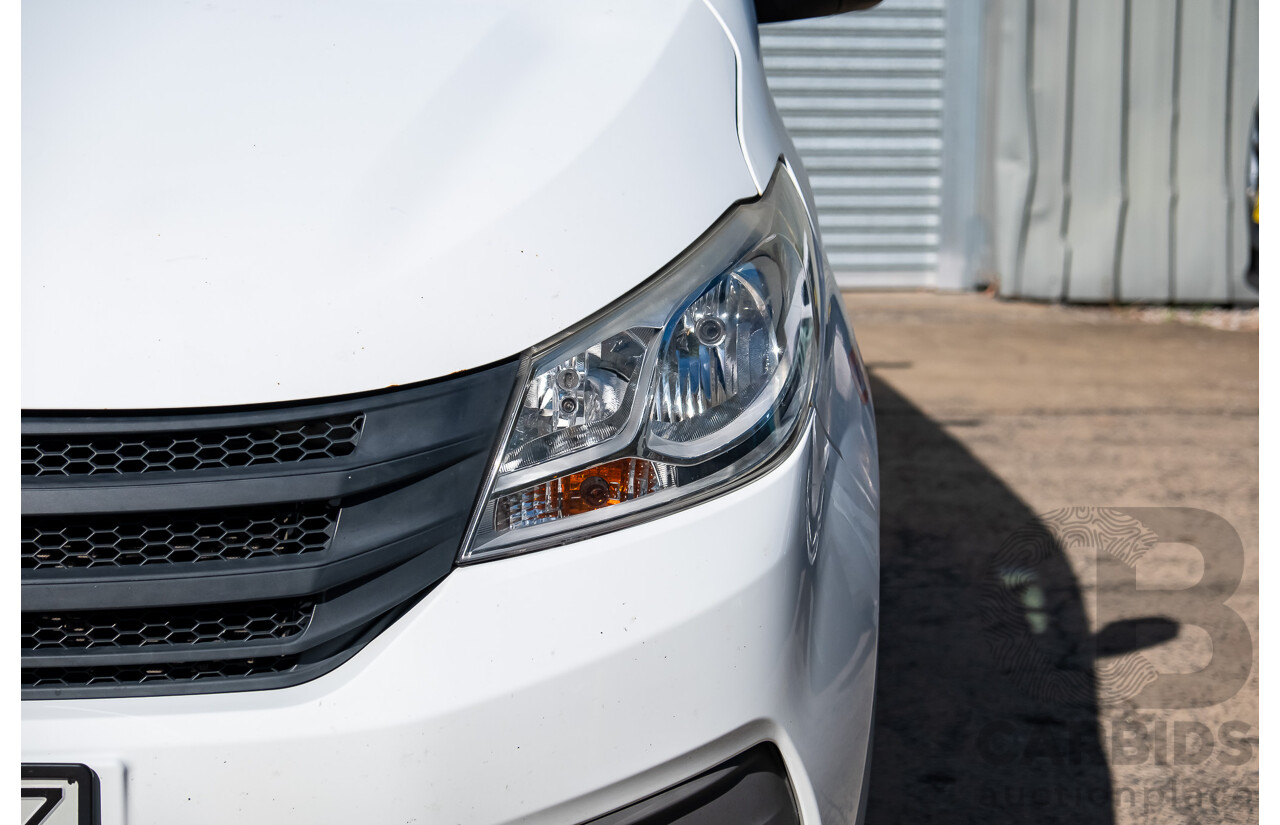 01/2019 LDV G10 SV7V (FWD) Van White Turbo Diesel 1.9L