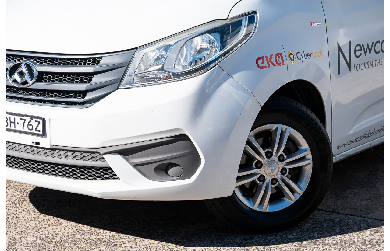 01/2019 LDV G10 SV7V (FWD) Van White Turbo Diesel 1.9L