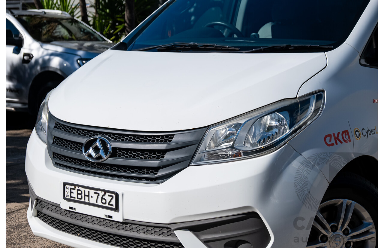 01/2019 LDV G10 SV7V (FWD) Van White Turbo Diesel 1.9L