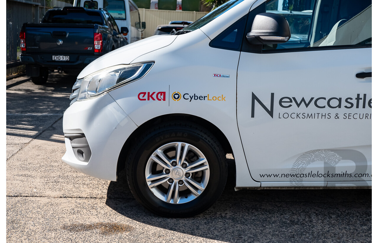 01/2019 LDV G10 SV7V (FWD) Van White Turbo Diesel 1.9L